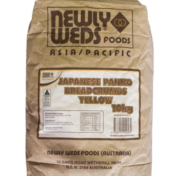 Panko Crumb White 10kg (Newly Weds Foods)