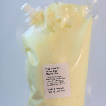 Whole Egg Mayonaise 1kg re sealable top - Quality Fine Foods
