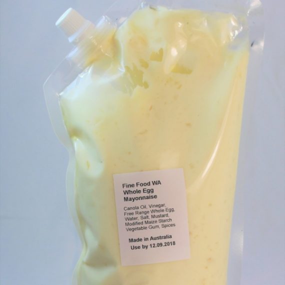 Whole Egg Mayonaise 1kg re sealable top - Quality Fine Foods