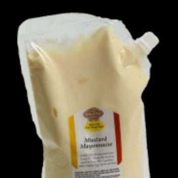 Creamy Mustard Mayonnaise 1 kg re sealable top - Quality Fine Foods
