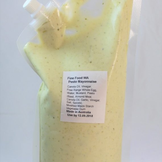 Pesto Mayonaise 1kg re sealable top - Quality Fine Foods