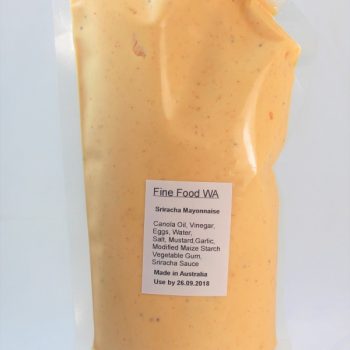 Sriracha Mayonaise 1kg re sealable top - Quality Fine Foods