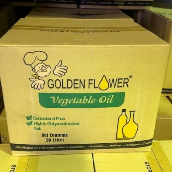 Blended Vegetable Oil Box 20L (Golden Flower)