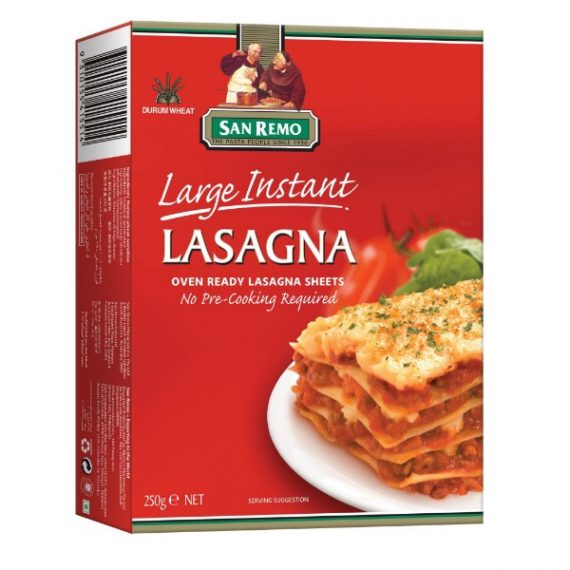 Lasagne Sheets Large 5kg (San Remo)