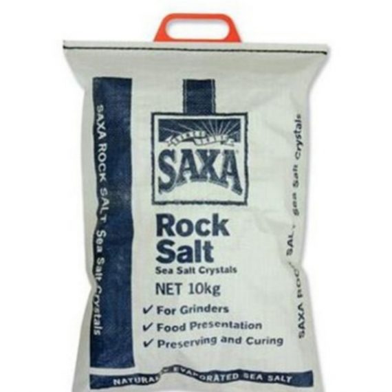Rock Salt Crystals 10kg (Saxa)