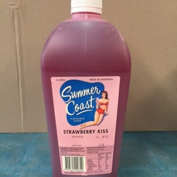 Strawberry Kiss Topping ( Summer Coast 3L )