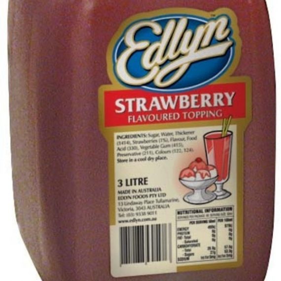 Strawberry Topping ( Edlyn 3L )
