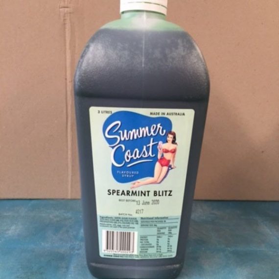 Spearmint Blitz Topping ( Summer Coast 3L )