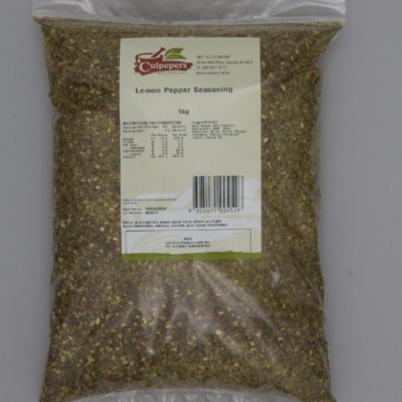 Lemon Pepper Seasoning 1kg (Culpepers)