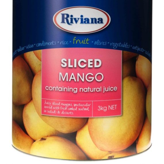 Mangoes Sliced ( Riviana 3 kg )