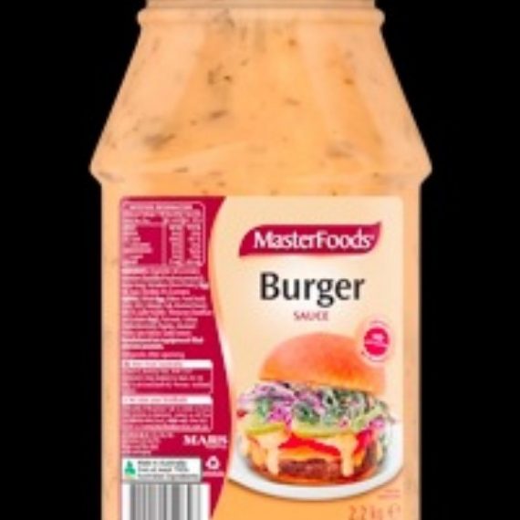Burger Sauce 2.2kg (Masterfoods)